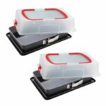 Comprar Juego de 2 moldes desmontables con tapa - dr oetker - back-idee kreativ - 42 x 29 cm