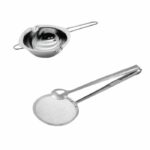 Comprar Juego de baño maría y pinzas para freír donuts - zenker - pastelería inteligente