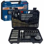 Comprar Juego de brocas y taladros bosch professional de 103 piezas (para madera