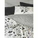 Comprar Juego de cama - 1 funda nórdica 220x240 cm + 2 fundas de almohada 60x60 cm - 100% algodón - negro