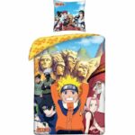Comprar Juego de cama - naruto - konoha - microfibra - 1 funda nórdica 140 x 200 cm + 1 funda de almohada 63 x 63 cm