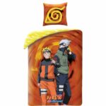Comprar Juego de cama - naruto - naruto y kakashi - microfibra - 1 funda nórdica 140 x 200 cm + 1 funda de almohada 63 x 63 cm