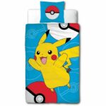 Comprar Juego de cama - pokemon - pikachu iii - microfibra - 1 funda nórdica 140 x 200 cm + 1 funda de almohada 63 x 63 cm
