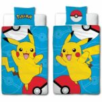 Comprar Juego de cama - pokemon - pikachu iii - microfibra - 1 funda nórdica 140 x 200 cm + 1 funda de almohada 63 x 63 cm