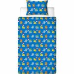 Comprar Juego de cama - pokemon - pikachu y starter 1g v - microfibra - 1 funda nórdica 140 x 200 cm + 1 funda de almohada 63 x 63 cm