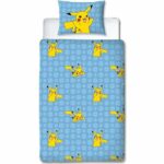 Comprar Juego de cama reversible - pokemon - batalla - microfibra - 1 funda nórdica 140 x 200 cm + 1 funda de almohada 63 x 63 cm