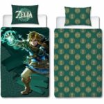 Comprar Juego de cama reversible - zelda - microfibra - 1 funda nórdica 140 x 200 cm + 1 funda de almohada 63 x 63 cm