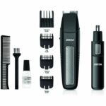 Comprar Kit barba 5 en 1 - jocca - 1439 - 3v - 4 peines - negro y acero inoxidable