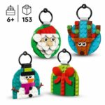 Comprar Lego 40744 selección de adornos navideños - set de construcción para niños de 6 años con papá noel