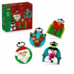 Comprar Lego 40744 selección de adornos navideños - set de construcción para niños de 6 años con papá noel