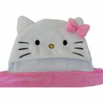 Comprar Manta polar con capucha 3d - hello kitty - rosa - 120 x 150 cm