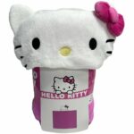 Comprar Manta polar con capucha 3d - hello kitty - rosa - 120 x 150 cm