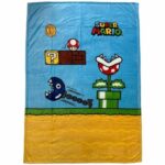 Comprar Manta sherpa - mario bros - vintage - 100 x 150 cm