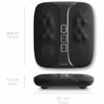 Comprar Masajeador energizante de pies y piernas 2 en 1 - medisana - lm 100 - shiatsu + vibración estimulante - 2 intensidades + calor - negro