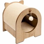 Comprar Muebles de diseño vesper minou - 36 x 36.5 x 40.5 cm - marrón claro - para gatos