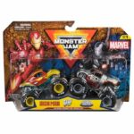 Comprar Pack de 2 vehículos - fundición a presión 1:64 - a partir de 3 años - marvel - monster jam