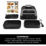 Comprar Parrilla y freidora sin aceite - ninja - max 6 en 1 dg551eu - 1760 w - 6 modos de cocción - gris