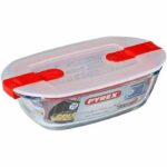 Comprar Pyrex - cook & heat - caja rectangular de vidrio con tapa 17 * 10 cm