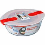 Comprar Pyrex - cook & heat - caja redonda de vidrio con tapa 20 * 18 cm