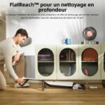 Comprar Roborock flexi lite - aspiradora inalámbrica en seco y húmedo - 17.000 pa - flatreach - autolimpieza y secado automático