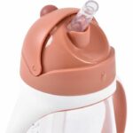 Comprar Taza con pajita - beaba - 300 ml - terracota