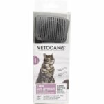 Comprar Vetocanis brocha para tarjetas retráctil y autolimpiante - para eliminar el pelo muerto - para gato