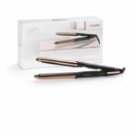 Comprar Babyliss st482e - plancha para el pelo con brillo y rizos babyliss - 5 temperaturas hasta 235 ° c - planchas de 28 mm en titanio real