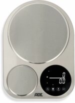 Comprar Báscula de cocina digital para dos personas - ade - isabella - acero inoxidable/plástico - 23 x 16