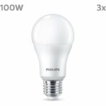 Comprar Bombilla led - philips - 100 w - a67 e27 - blanco frío - no regulable x 3