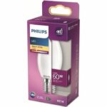 Comprar Bombilla led philips equivalente 60w e14 blanco cálido no regulable