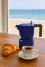 Comprar Cafetera italiana - pezzetti - pentaexpress - aluminio - 6 tazas - azul
