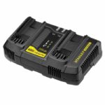 Comprar Cargador doble - 18 v 4 a - compatible con todas las baterías de la generación v20 - stanley fatmax