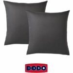 Comprar Conjunto de 2 fundas de almohadas de dodo square - 65x65 cm - blanco - hecho en francia