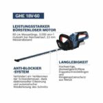 Comprar Cortasetos - bosch - ghe 18v-60 - motor sin escobillas - capacidad de corte 20 mm - sistema antibloqueo