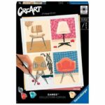 Comprar Creart 24x30 cm eames - ocio creativo - pintura por números - adulto - edad 12 - 20153 - versión francesa - ravensburger