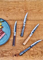 Comprar Cuchillo de chef - forjado - sebra - acero japonés 440c - mango de madera de dalbergia - 16 cm de largo