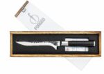 Comprar Cuchillo deshuesador - forjado - sebra - acero japonés 440c - mango de madera de dalbergia - 15 cm de largo