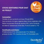 Comprar Dentactiv - 10 barritas - vetocanis - higiene bucal de pollo para gatos