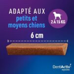 Comprar Dentactiv - 12 barritas - vetocanis - mini barritas de higiene bucal con pollo para perros de 2 a 15 kg