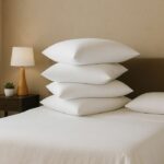 Comprar Dodo - juego de 4 almohadas grandes y suaves - 60 x 60 cm - 100% poliéster volupt'air - blanco