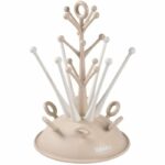 Comprar Escurridor de botellas con forma de árbol - beaba - capacidad para 6 botellas - arcilla