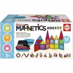 Comprar Estuche magnético - juego de construcción - educa - 18 bloques magnéticos