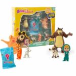 Comprar Figuras - masha y el oso - caja de 7 figuras con 1 sorpresa - tamaño 5-7 cm - a partir de 3 años - mha31