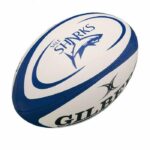 Comprar Gilbert rugby ball replica - tiburones - talla midi