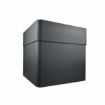 Comprar Jardinera cuadrada de 40 cm - eda - carel - 26 l - con ruedas - para exterior o interior - 39 x 39 x 39 cm (alto) - gris antracita