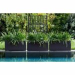 Comprar Jardinera ethica rectangular 80 cm grafito
