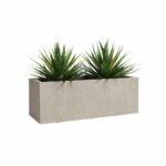 Comprar Jardinera - plástico - crema - 80 cm - 57 l - sydney - artevasi