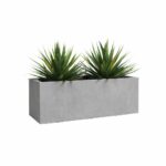 Comprar Jardinera - plástico - gris claro - 80 cm - 57 l - sydney - artevasi