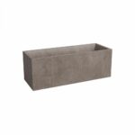 Comprar Jardinera - plástico - gris topo - 57 l - sydney - artevasi