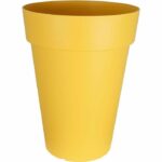 Comprar Jardinera riviera soleilla - plástico - alto 53 cm - amarillo